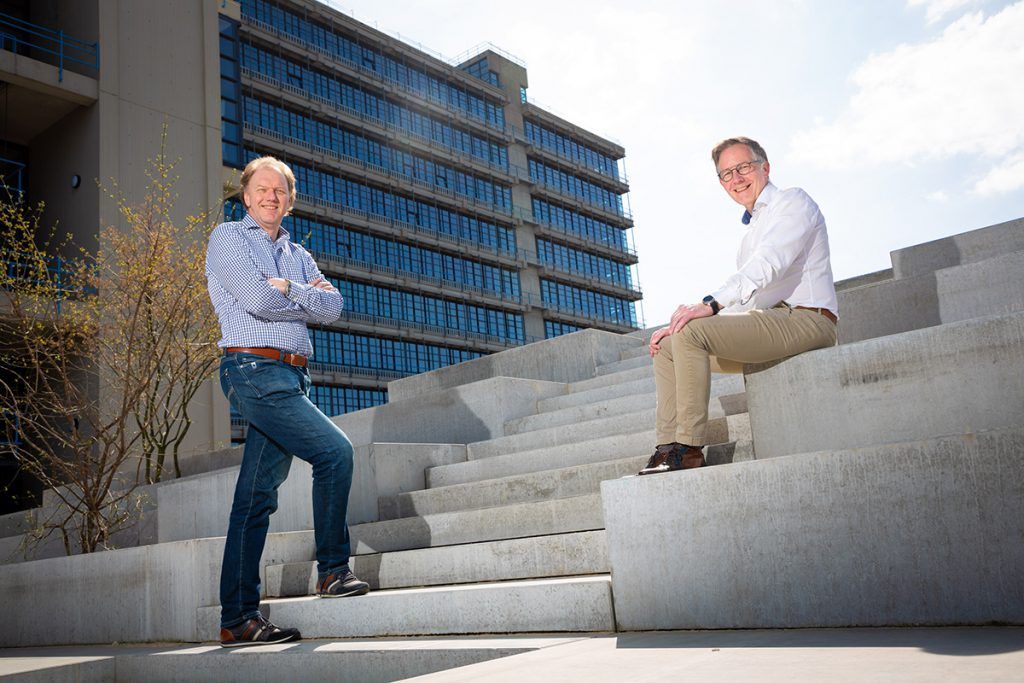 portrait of Albert and Joost, CEO and COO of PHIX Photonics Assembly