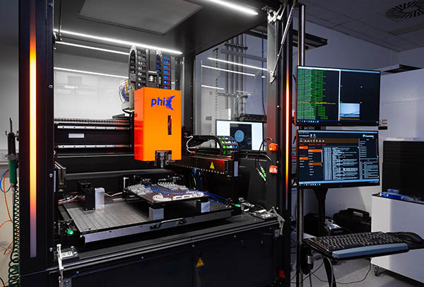 automated fiber array assembly machine