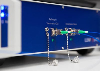 Luna device for optical backscatter reflectometry