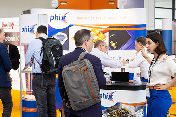 PHIX Photonics Assembly exhibiting at Laser World of Photonics in Munich Germany.
