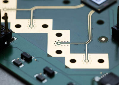 RF PCB designed by PHIX Photonics Assembly