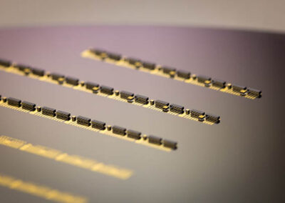 wafer level die bonding of vcsel photodiode and ntc