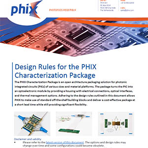 PHIX design rules document