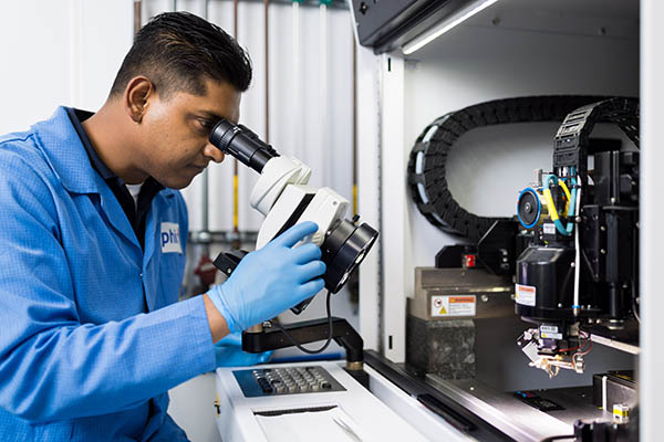 Setting up a wire bonding machine
