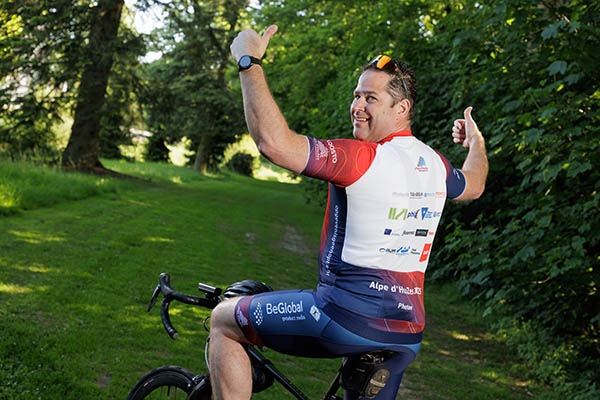 Jeroen Duis Alpe d'HuZes industrial sponsors
