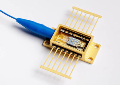 14-pin butterfly package for photonic integrated circuits and laser diodes. Product provided by Chilas.