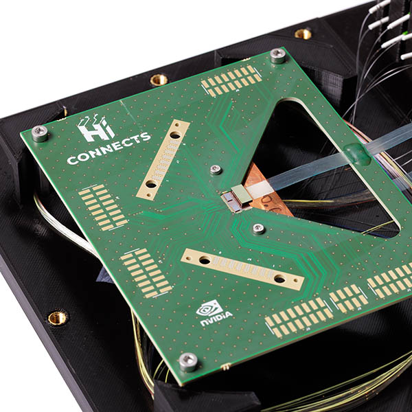 PIC hybrid assembly on automated machine