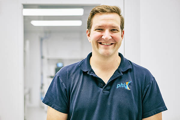 Anders Lundberg project manager for PHIX Photonics Assembly